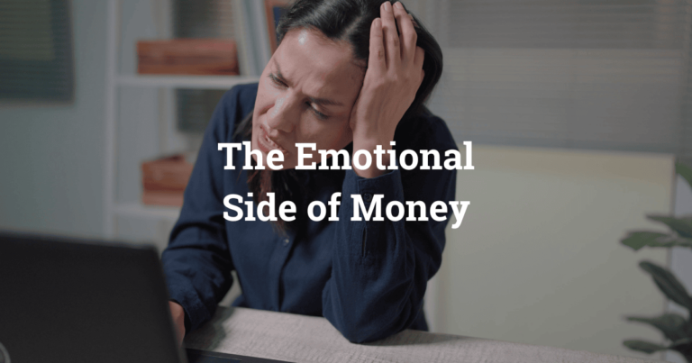 Woman overwhelmed by finances – emotional side of money